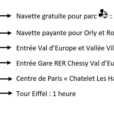Disneyland Paris, Appartement 70M², Parking Prive Serris Ngoại thất bức ảnh