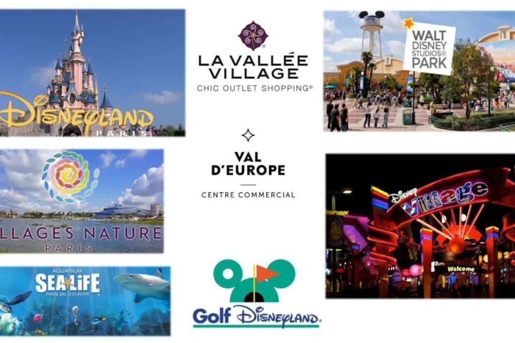 Disneyland Paris, Appartement 70M², Parking Prive Serris Ngoại thất bức ảnh